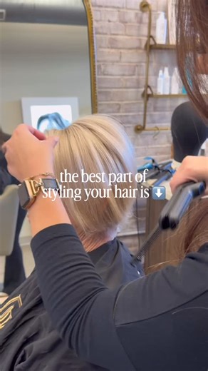 3.5K views · 42 reactions | The best part of styling with the Tyme Iron Air? Those finishing touches that take your hair from simple to stunning. Smooth, shiny, and effortlessly styled... it’s everything you love about a salon finish, right at home. What’s your favorite part of styling your hair? tell us below  Comment “Tyme Iron Air” and we’ll send you the link to shop your perfect hair starts here. #curlingiron #curls #hairstyles | TYME | Facebook