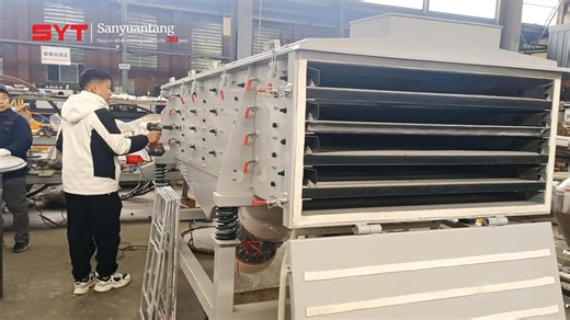 🔧 Screen replacement made easy! This linear vibrating screen features a pull-out screen design Perfect for powder and granular material screening in daily production. 📩 Message us to learn more! WhatsApp:0086 16638408032 Email:sales@sanyuantang.com #LinearVibratingScreen #EasyMaintenance #QuickScreenChange #IndustrialScreening #PowderProcessing | Vibrating Screen Manufacturer