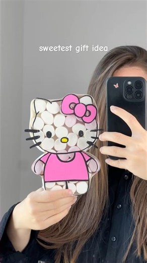 Hello Kitty BOX with Marshmallow DIY