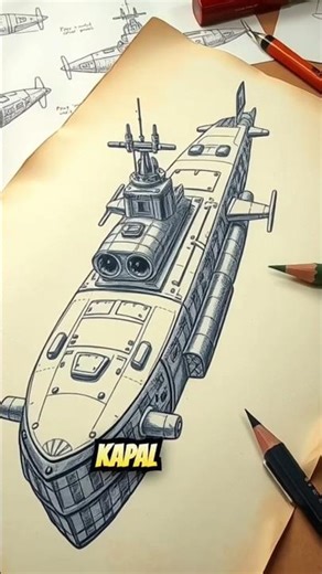 BAGIAN 21 || AWAL MULA RENCANA PEMBUATAN KAPAL SELAM #kapal #selam #shorts