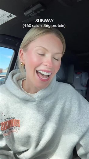 149K views · 2.7K reactions | SUBWAY (460 cals + 36g protein) Here’s how to order: Fresh Fit Turkey Ranch 6in Sub on Italian bread with DOUBLE turkey, American cheese, more lettuce, spinach, red onion, tomato, black olives, jalapeños, salt, pepper, oregano, and Sweet Onion Teriyaki Sauce instead of Ranch. #subway #protein #sandwich #order #lunch #weightloss #pcos #pcosweightloss #caloriedeficit #weightlossjourney #protein #mom #mealprep #hack | Samantha Milton | Facebook