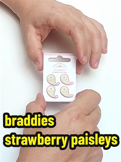 Braddies de Doodlebug Design, strawberry paisleys. Somos la tienda en línea de las cosas bonitas de stationery y enviamos a toda Guatemala.