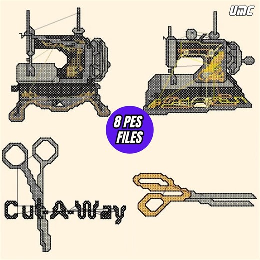 Stabilizer Organizer 8 Embroidery PES Files Bundle – PES, JPG, and Size Guide - Etsy