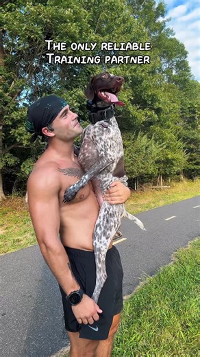 Jake Meeker on Instagram: "No such thing as an easy run with a GSP #running #germanshorthairedpointer #gsp #dogsofinstagram #longisland #runnersofinstagram #doglover #healthylifestyle #strava"