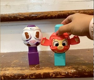 They're here to play!! Check out these fun peek-a-boo reveals with the Megabloks First Builders Peek A Blocks from Fisher-Price!! See more here> https://bit.ly/3j2vfaF | TTPM | Facebook