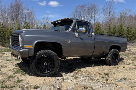No Reserve: 1986 Chevrolet K20 Silverado Dump Bed 4×4