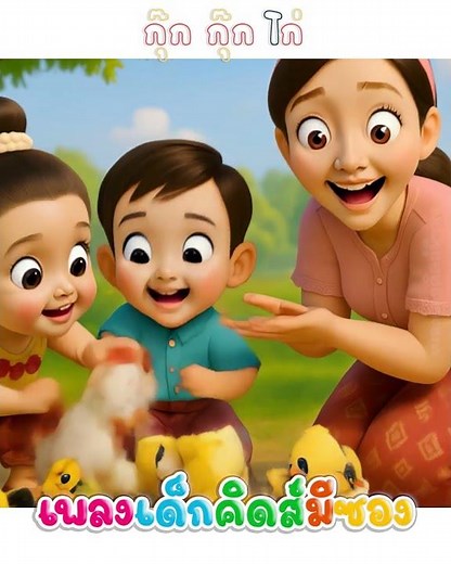 The song "Kuk Kuk Kai" (Chicken Song) #KukKukKaiSong #ChildrensSong #kidsmesong
