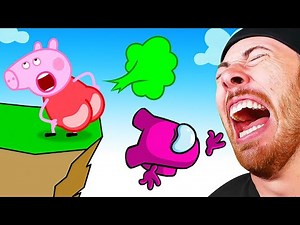 *DO NOT LAUGH* Peppa Pig VS Among Us (Funny Animations)