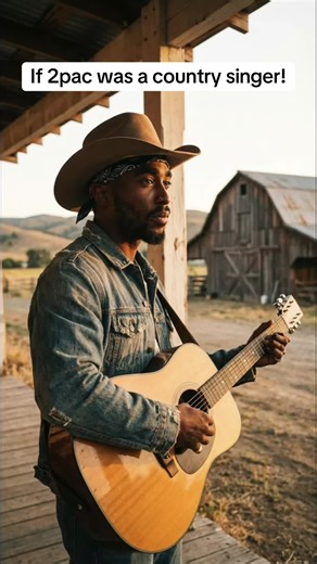 If #2pac was a #countrymusic singer! #fyp #country #viral