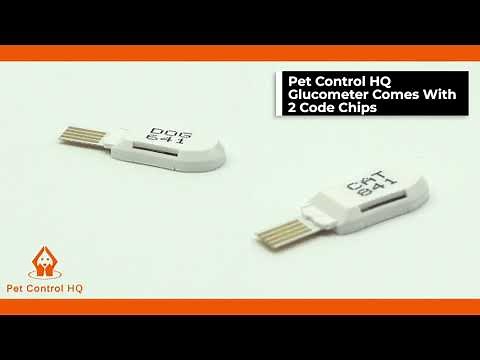 Pet Control HQ Blood Glucose Meter Monitor Kit for Dogs and Cats