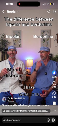 Difference Between Mood Disorder and Borderline Personality Disorder