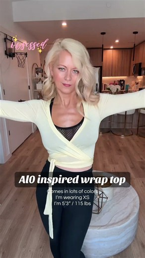 The Only Wrap Top You Need This Season ☁️ #fashion #ootd #styleinspo