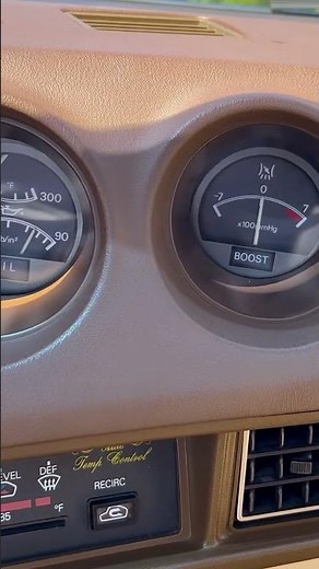 1983 Datsun 280ZX Turbo boost. https://bringatrailer.com/listing/1983-datsun-280zx-turbo-20/