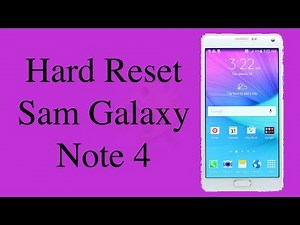 Hard Reset Samsung Galaxy Note 4 | Factory Reset Galaxy Note 4 | NexTutorial