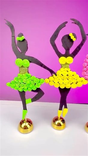 DIY Clay Dolls, Easy paper craft