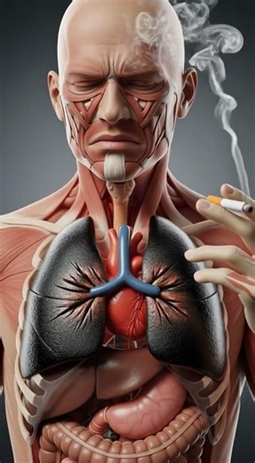 What 1 Cigarette Does to Your Body 🫁 #BodyScienceTV