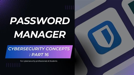 Password Manager Security Explained: Cybersecurity Video | Mohammed Zuoriki posted on the topic | LinkedIn