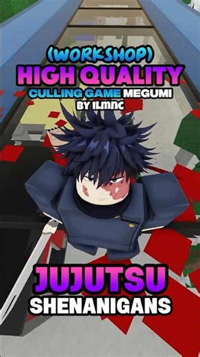 JJS Culling Game Megumi Moveset (Jujutsu Shenanigans) #jujutsushenanigans #jjs #gaming
