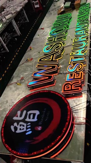 Goodbye to traditional luminous characters#storefront #storefrontsign #sign #ledsign #logo