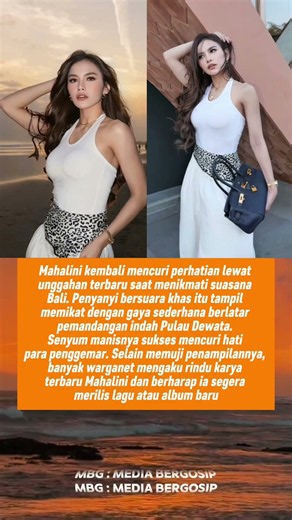 Mahalini Pulang Kampung ke Bali Tampilannya Sukses Bikin Kagum