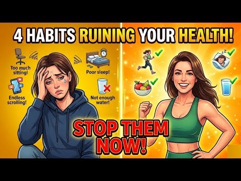 4 Everyday Habits That Are Secretly Ruining Your Health!