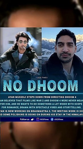 🚨 Has Ayan Mukerji QUIT Dhoom 4 with Ranbir Kapoor? Big Fallout Over ‘Creative Differences’ #dhoom