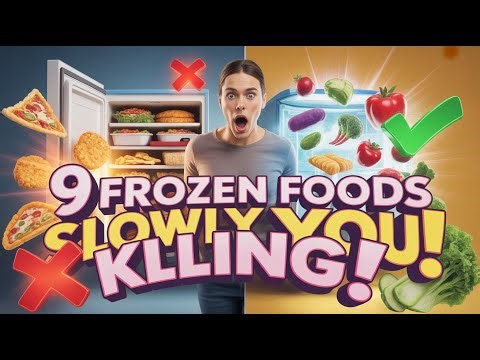 Stop Eating These 9 Frozen Foods NOW (They’re Slowly Killing You) #FrozenFoods #HealthTips #USA