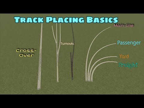Train Simulator Route Building - #2 Track Laying Basics