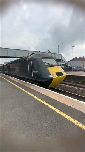 Train hst #train #gwr class 43192 departing out of bridgwater