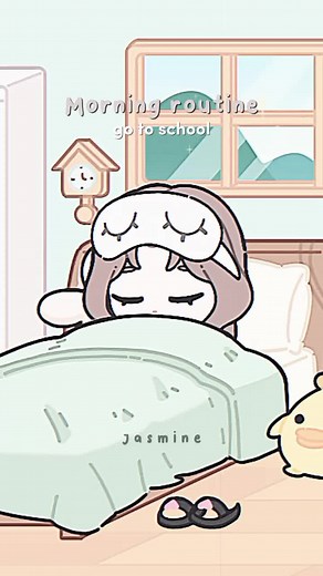 Pippi's Life World Avatar Morning Routine Game