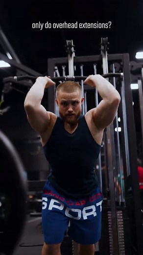 Triceps 101 | overhead tricep extension