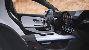 The all-new Mercedes-Benz CLA with EQ Technology Interior Design in Blue