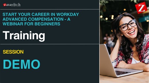 Demo - Start your career in Workday Advanced Compensation - A webinar for Beginners - Trainer Anita - August 2025
