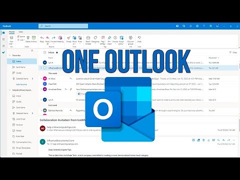 The New Microsoft One Outlook Windows Email Client Overview