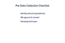 Accurate Data Collection: Sampling Techniques