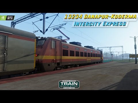 INSANE REALISM! LIVE🔴| 13234 Danapur–Koderma Intercity Express | Realistic Indian Train Simulator🔥
