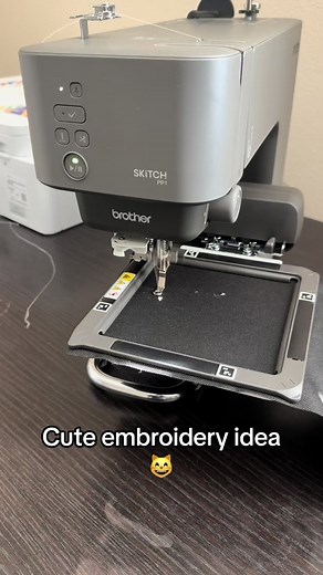 DIY embrodiery idea. Simple and easy to do with the Brother PP1. #embroidery #embroiderymachine #embroideryforbeginners #diy #thingstodo #newhobby #thingstodowhenyourbored #embroideryart #embroideryforsale #embroideryforbeginner #brotherembroiderymachine