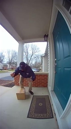 Delivery Guy vs Invisible Spider Web 🕷️