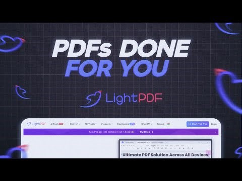 LightPDF AI Agent Review | Convert, Compress & Edit PDFs with One Command