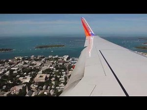 Southwest Airlines Boeing 737-700 Key West Landing (TPA-EYW) (11/2013)
