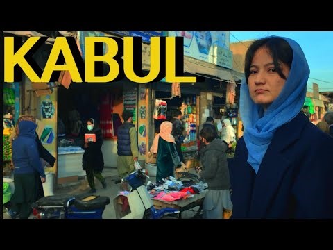 KABUL AFGHANISTAN, 2025 | DRY BRIDGE, WALKING TOUR 4K – RELAXING URBAN WALK