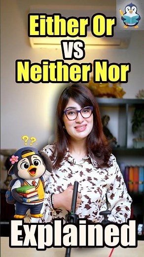 Neither Nor And Either Or