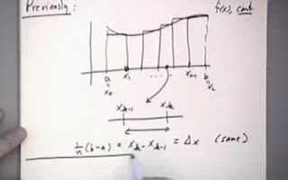 Calculus I - Lecture 26 - The Definite Integral