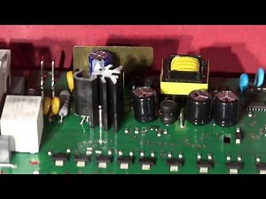 Neff Washer Dryer Control PCB Board Easy Diagnostics and Repair instructions No power dead