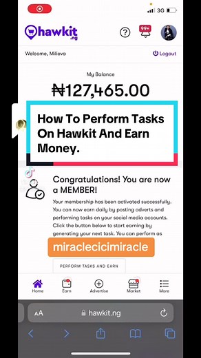 How To Perform Tasks On Hawkit And Earn Money