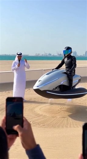 TESLA's first production hover bike. Pure clean lift. Technium Kingdom 2049. Who else wants this? | Technium Kingdom 2049