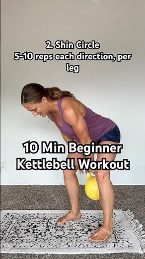 10 Min Beginner Kettlebell Workout #kettlebellworkouts #kettlebellexercise