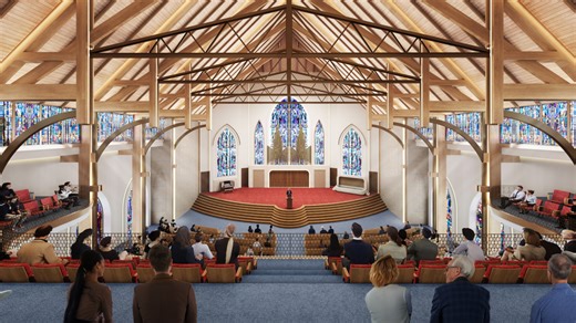 First Baptist Dallas to build anew, preserve history in $27M project after devastating fire