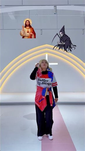 大家的选择。#小丑 #天使 #超人不会飞 #kpop #kpopdemonhunters #huntrix