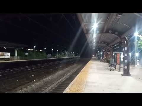 NJ Transit Bombardier ALP-46 #4600 Arriving at Hamilton